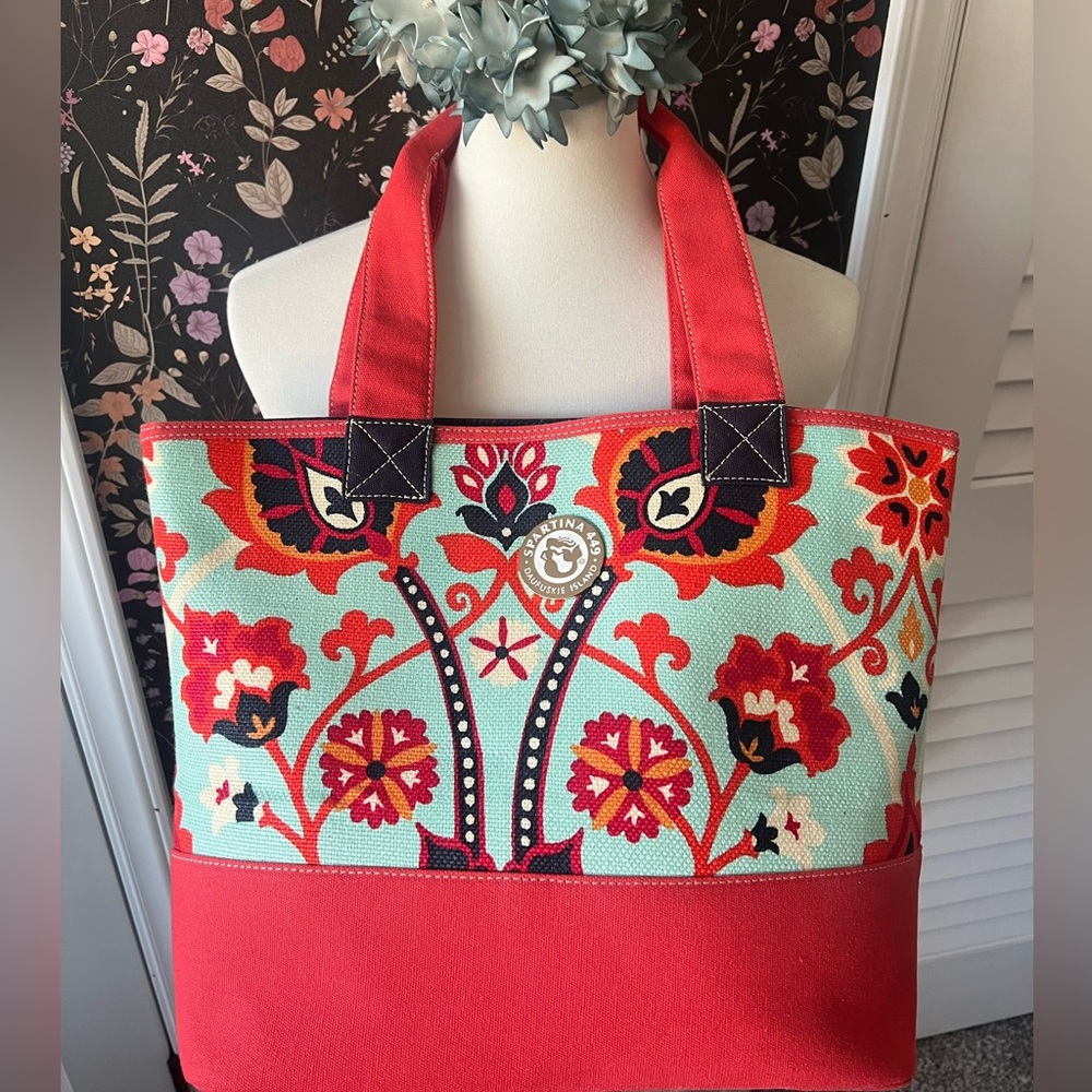 Spartina double handle tote purse